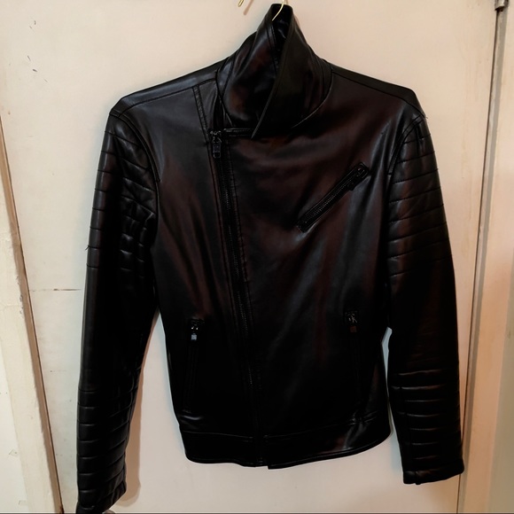 Zara Faux Leather Jacket - Picture 4 of 5